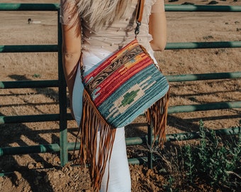 western leather purses