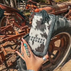 The Wesson (Black Leather) Wallet a Haute Southern Hyde by Beth Marie Exclusive
