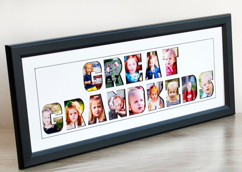 Great Grandma Gift Grandparent Gift Frame Family Photo Frame Etsy