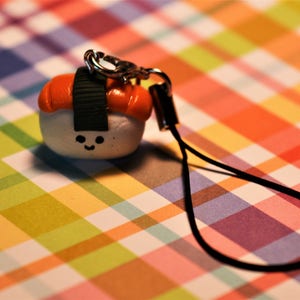Kawaii Salmon Sushi withKey Chain
