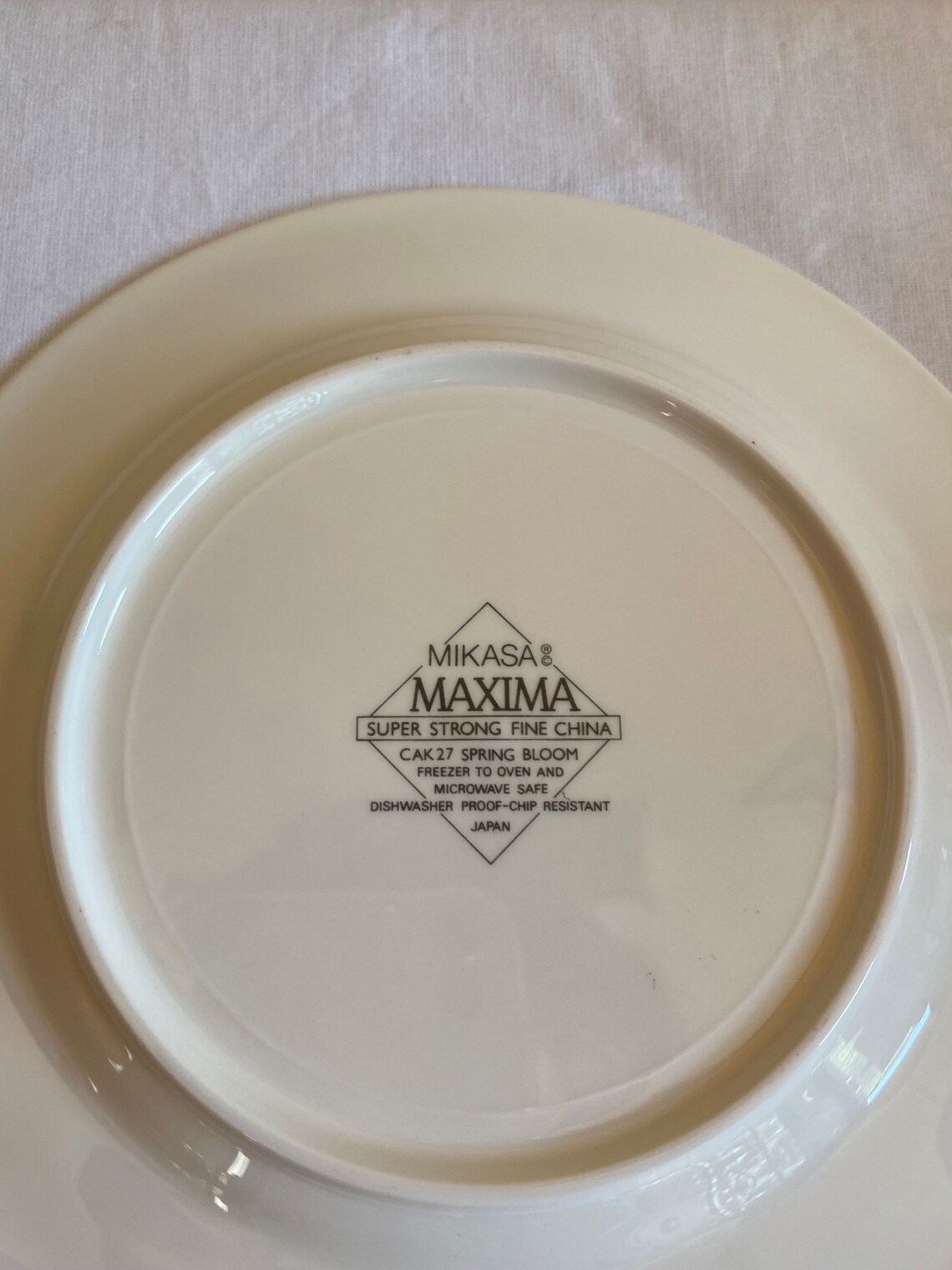 Set of 4 Mikasa Maxima Postmodern Dessert/Salad Plates Etsy