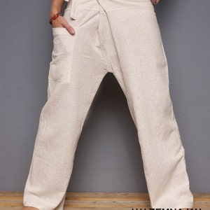 S-L size, Fisherman Pants,alternative fisherman pants,yoga pants,khadi pants, tai chi pants, women pants, hippie pants, summer women pants