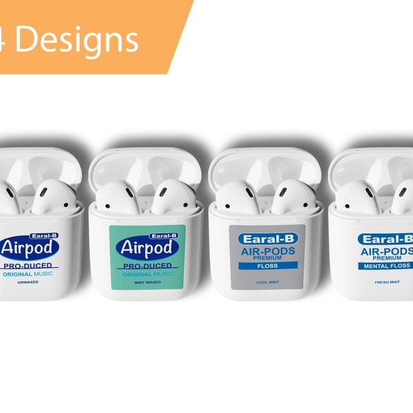 AirPod Case Skin Sticker - Dental Floss Disguise Airpods Wrap