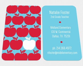 retro business cards etsy