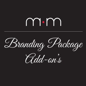 BRANDING ADD-ON'S: Customized Social Media Profile, Banner, Business Card, Small Business, Brand Package, Marketing Kit, Graphic Design