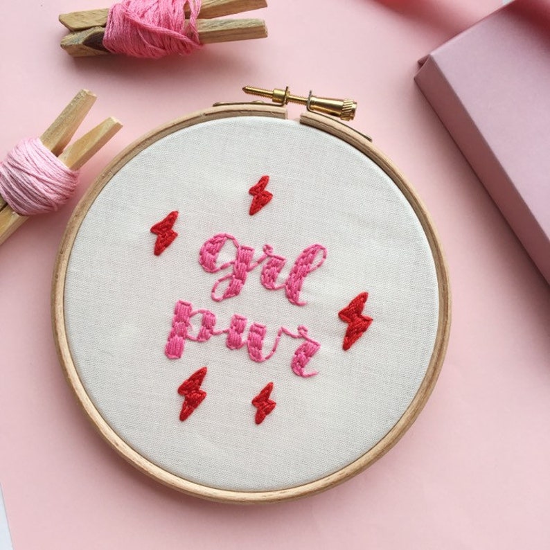 Grl Pwr Embroidery Grl Pwr Embroidery