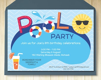 art party invitation card template printable kids painting etsy