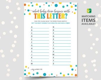 Baby Food Game Shower Guessing Game Printable Template Name Etsy Baby Food Game Shower Guessing Game Printable Template Name Etsy