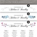 Wedding Ceremony Seating Chart, Large Portrait Elegant Sign, Printable ...