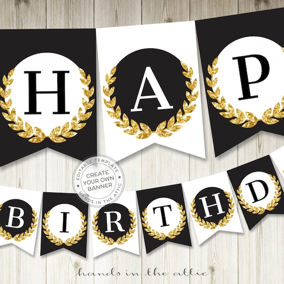 gold-glitter-party-banner-gold-and-black-party-decor-printable-black-and-gold-banner-alphabet