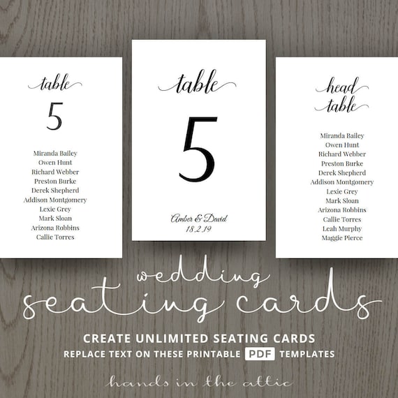 Diy Wedding Table Decorations Cheap Printable Table Numbers