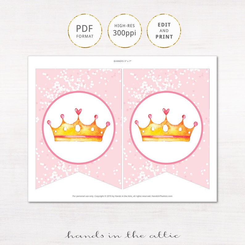 Diy Baby Shower Banner Template