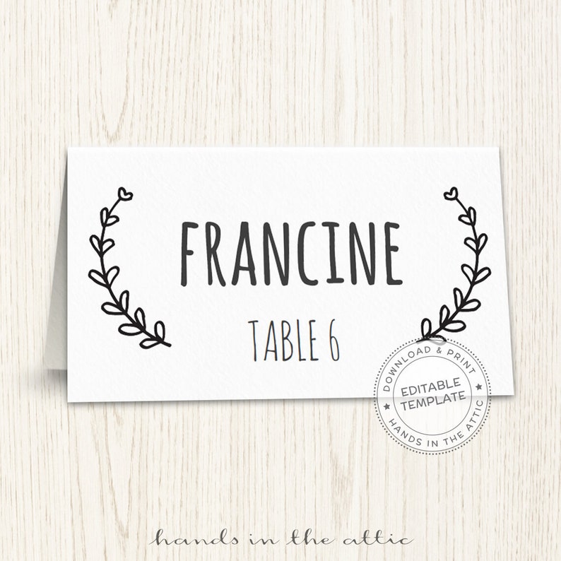 Wedding ceremony location playing cards, editable seating playing cards, printable seating playing cards, laurel wreath escort playing cards TEMPLATE, Electronic down load, PDF layout graphic about Printable Escort Cards named Wedding day issue playing cards, editable seating playing cards, printable seating playing cards, laurel wreath escort playing cards TEMPLATE, Electronic down load, PDF structure