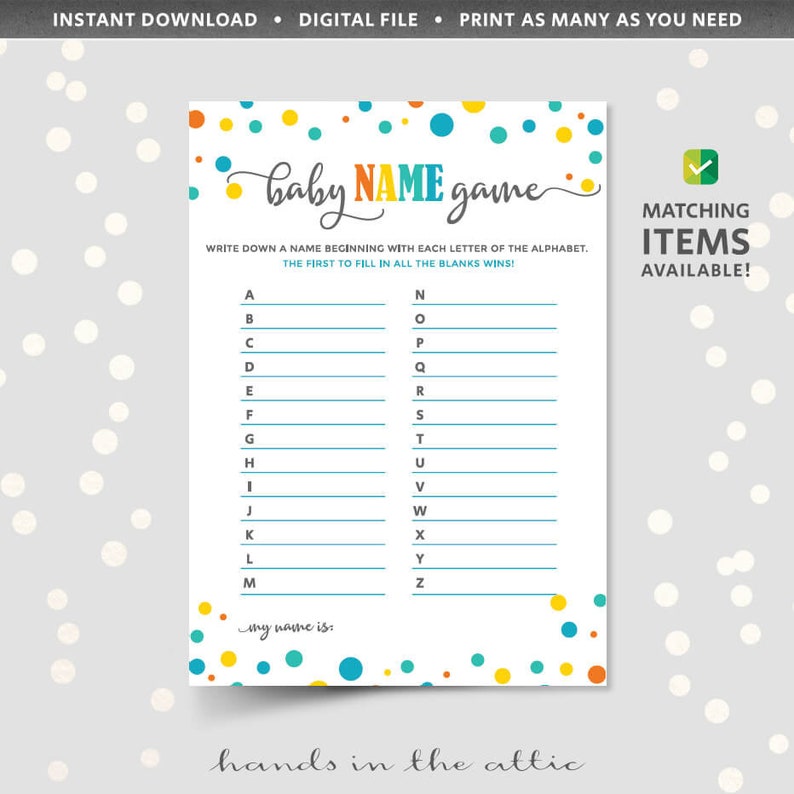 printable-baby-name-race-game-template-pdf-cards-confetti-etsy