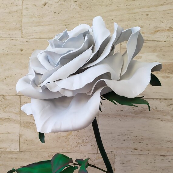 big fake flowers