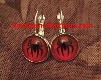 Orecchini simbolo Spider-man