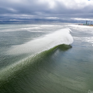 Ortley Beach Wave From Above - Jersey Shore Art -Surf Photography -  Seaside Heights NJ - New Jersey Beaches - Home Decor - Wall Art -