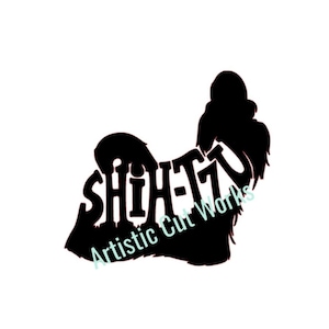 Fichier SVG Shih Tzu Chien Race Silhouette