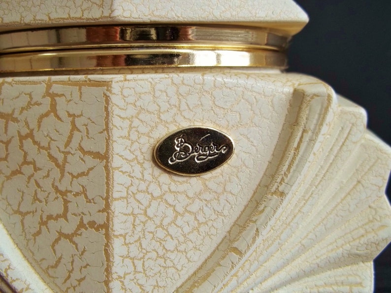 Berger Ceramic Box Made in Italy Vintage Jewelry Mirror Box Etsy