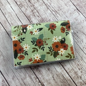 Cute Small Wallet Minimalist Women/'s Wallet Deer Antler Wallet for Women Rustic Credit Card Holder