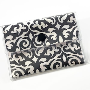 Regalo del Día de la Madre - Cartera de mujer vegana, cartera de mujer pequeña, estuche para tarjetas de visita, tarjetero, tarjetero de regalo