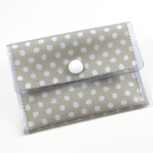 Polka Dot Women&#39;s Wallet, Credit Card Holder, Minimalist Women&#39;s Wallet, Cute Small Wallet
