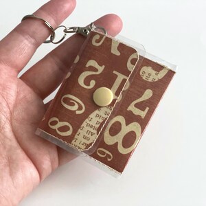 Mini Keychain Wallet / Key Chain for Women / Car Keychain / House Keychain