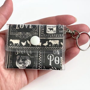 Mini llavero cartera/llavero para mujer/llavero de coche/llavero de casa