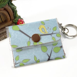 Mini llavero Wallet / Llavero para mujeres / Llavero de coche / Llavero de la casa