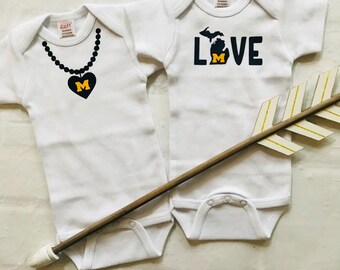 u of m onesie