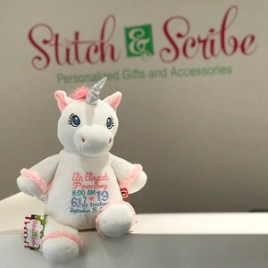 New baby gift, Newborn gift, Personalized newborn gift, Personalized new baby gift, Unicorn gift  Personalized baby gift, baby girl gift