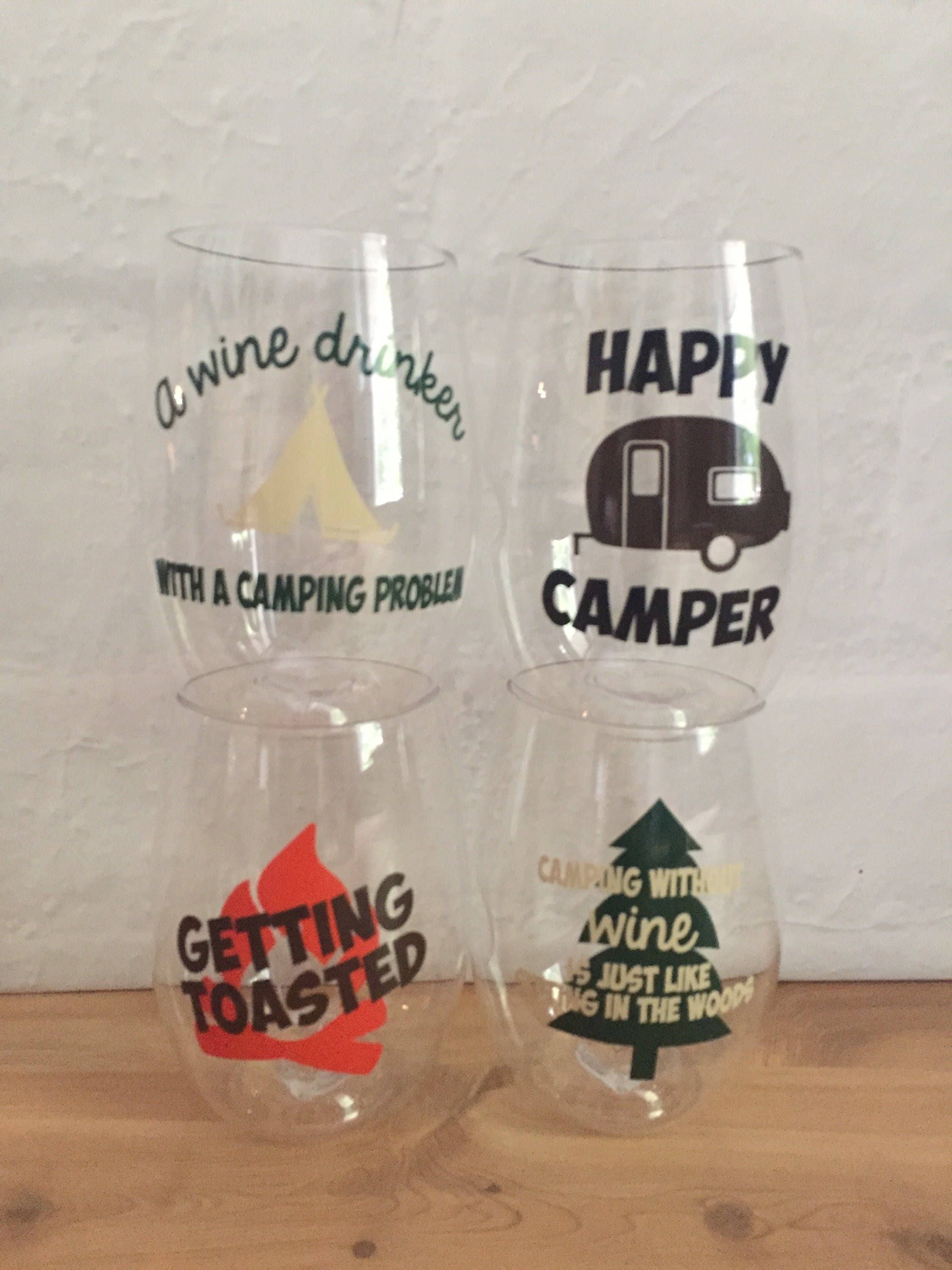 Camping wine glasses Clearance