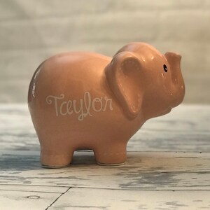 New baby gift, Newborn gift, Personalized piggy bank, Personalized new baby gift, Personalized baby gift, personalized bank image 2