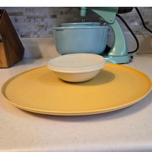 Bandeja para servir Tupperware vintage Dip N Serve - con tapa
