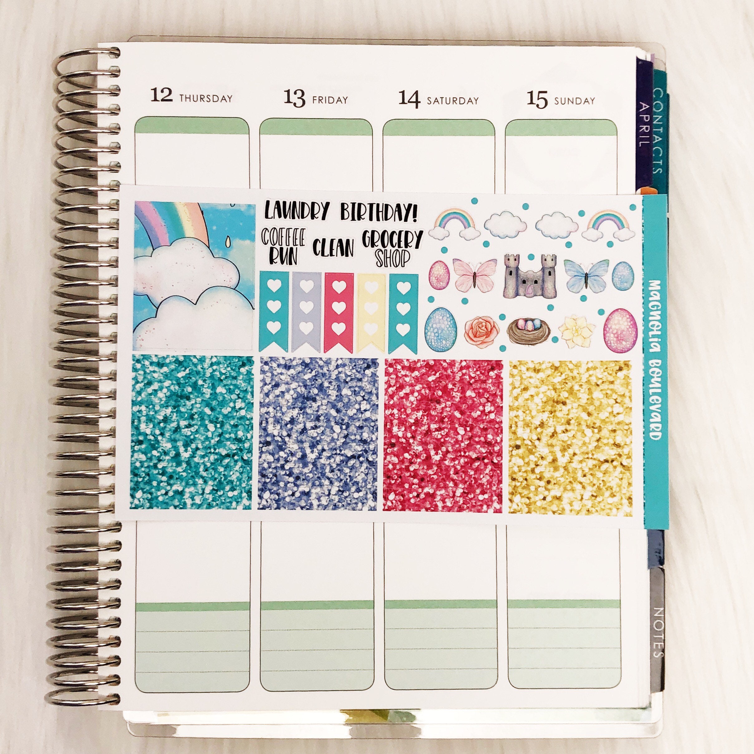 Mythical Spring Weekly Planner Sticker Kit! Perfect for Your Erin ...