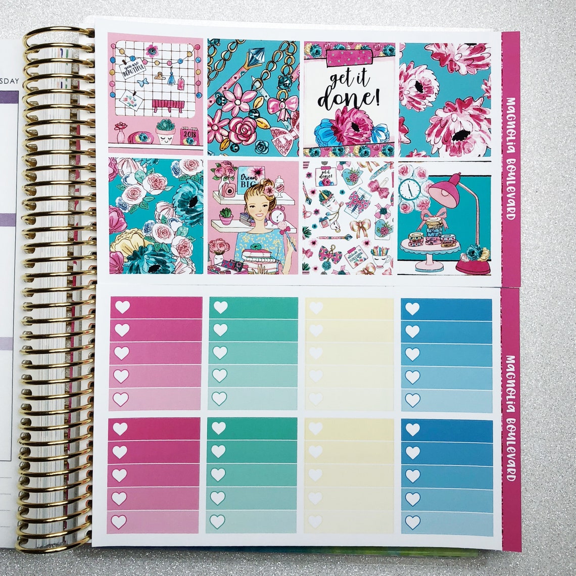 Planner Girl Weekly Planner Sticker Kit! Perfect for Your Erin Condren ...
