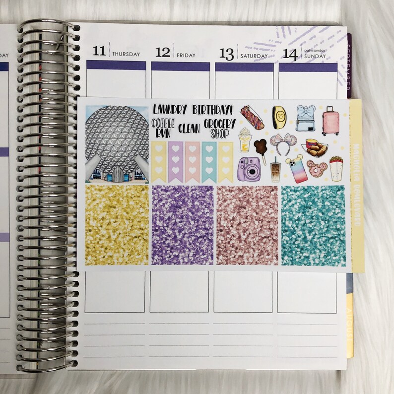 Happy Place Weekly Planner Sticker Kit! Perfect for Your Erin Condren ...
