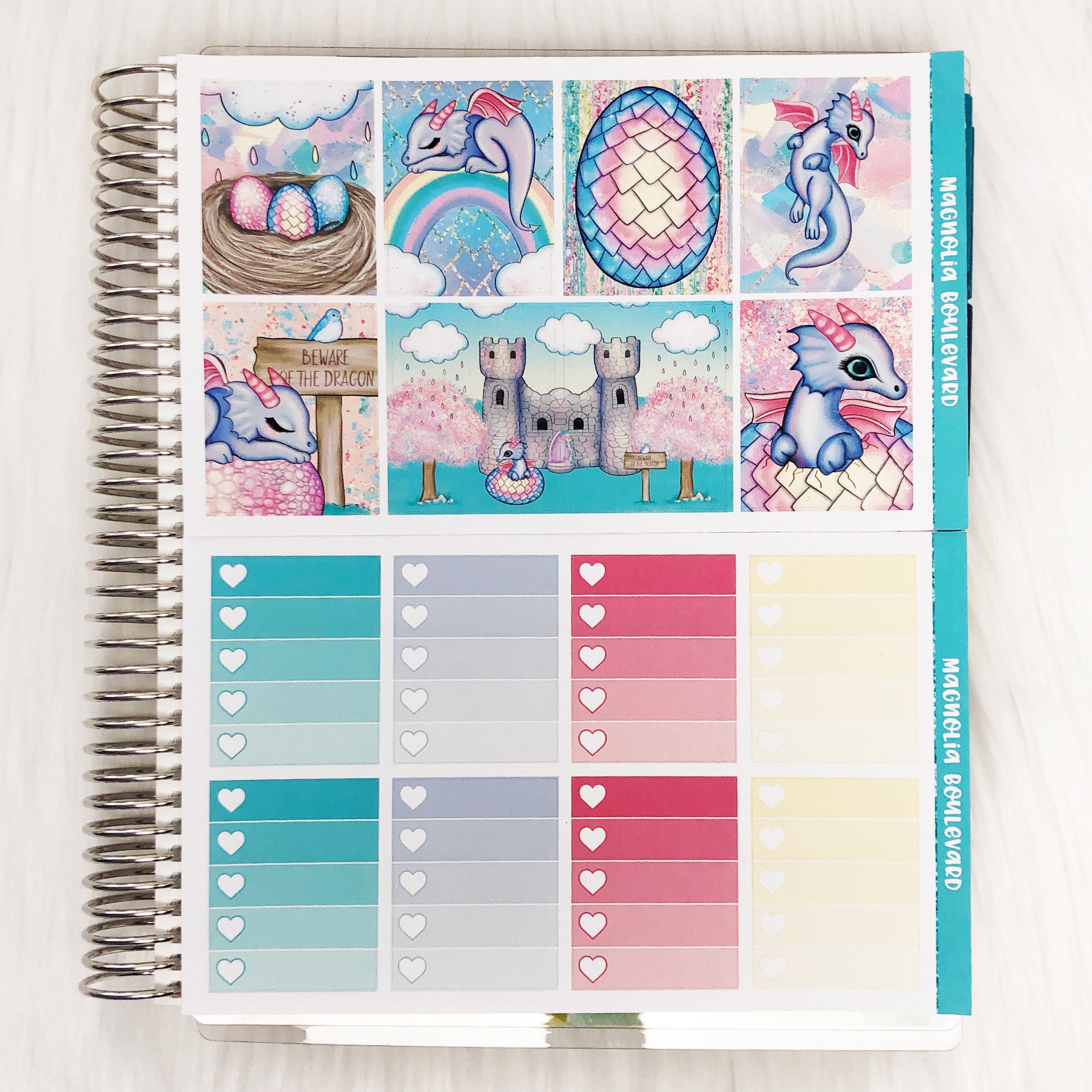 Mythical Spring Weekly Planner Sticker Kit! Perfect for Your Erin ...