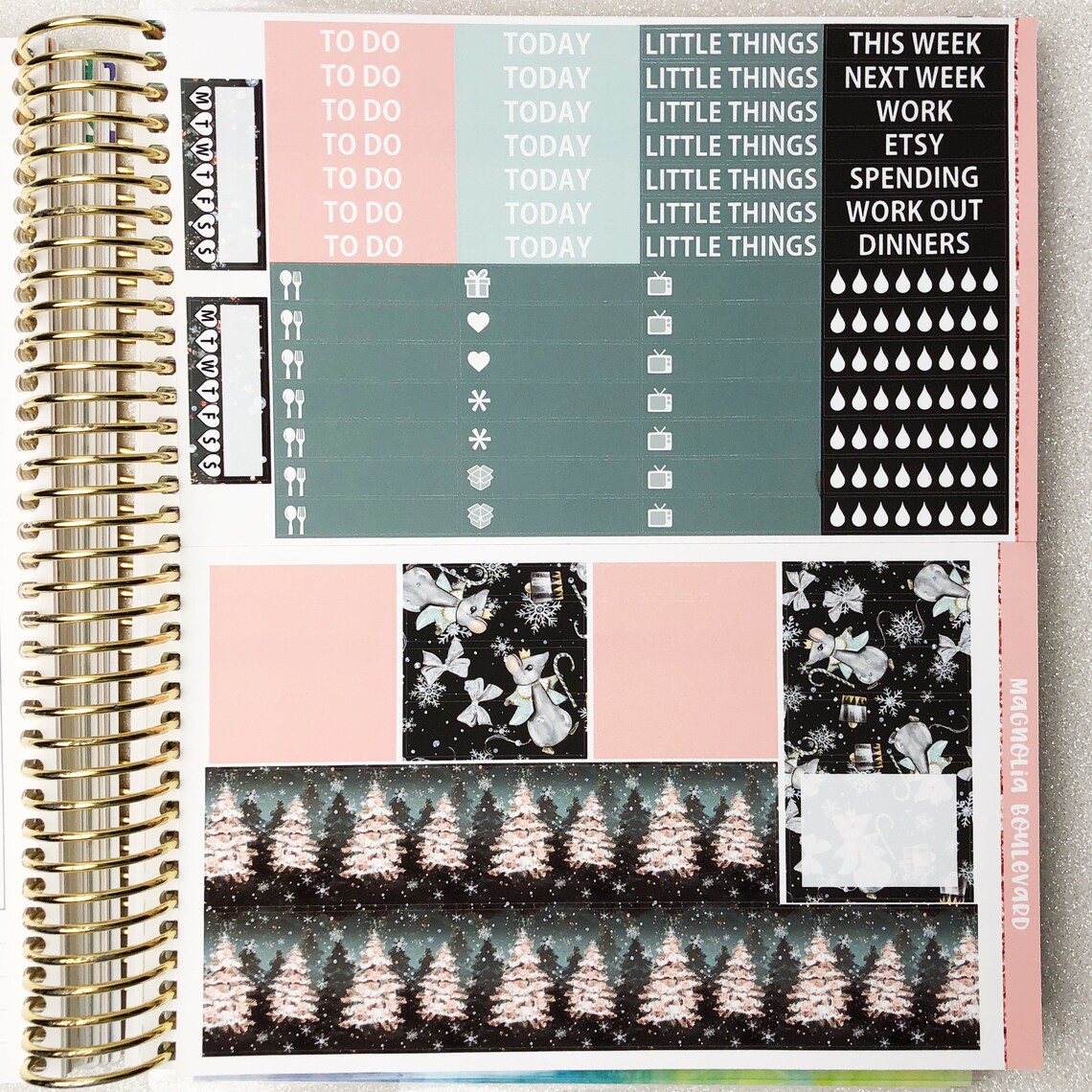Sugar Plum Fairy Weekly Planner Sticker Kit! Perfect for Your Erin ...
