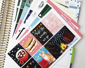 Into The Woods 2.0 Weekly Planner Sticker Kit! Perfect for your Erin Condren Life Planner!