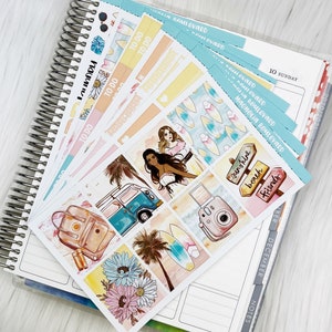 Sunshine - Vertical Weekly Planner Sticker Kit
