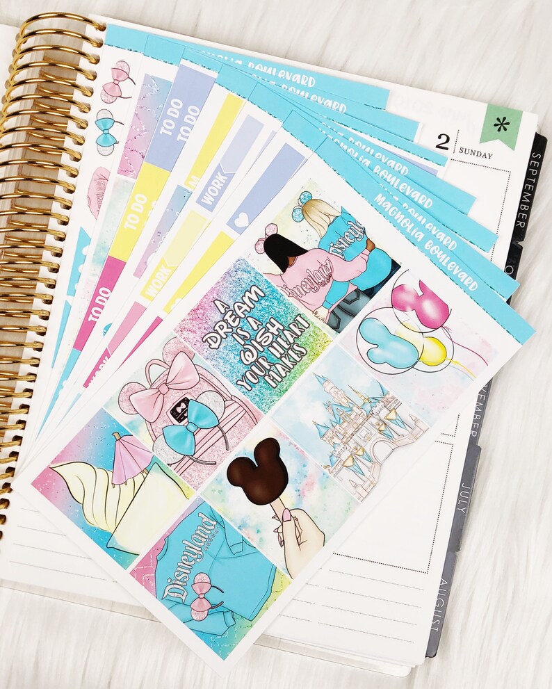 Dreams Weekly Planner Sticker Kit! Perfect for Your Erin Condren Life ...
