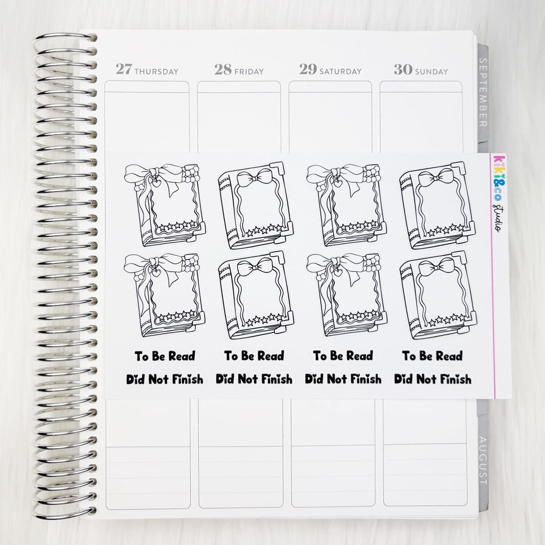Blank Book Cover Stickers With 5-star Rating - Journaling Stickers ...