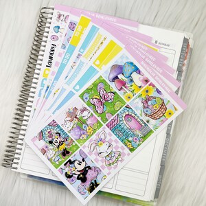 Happy Easter - Vertical Weekly Planner Sticker Kit