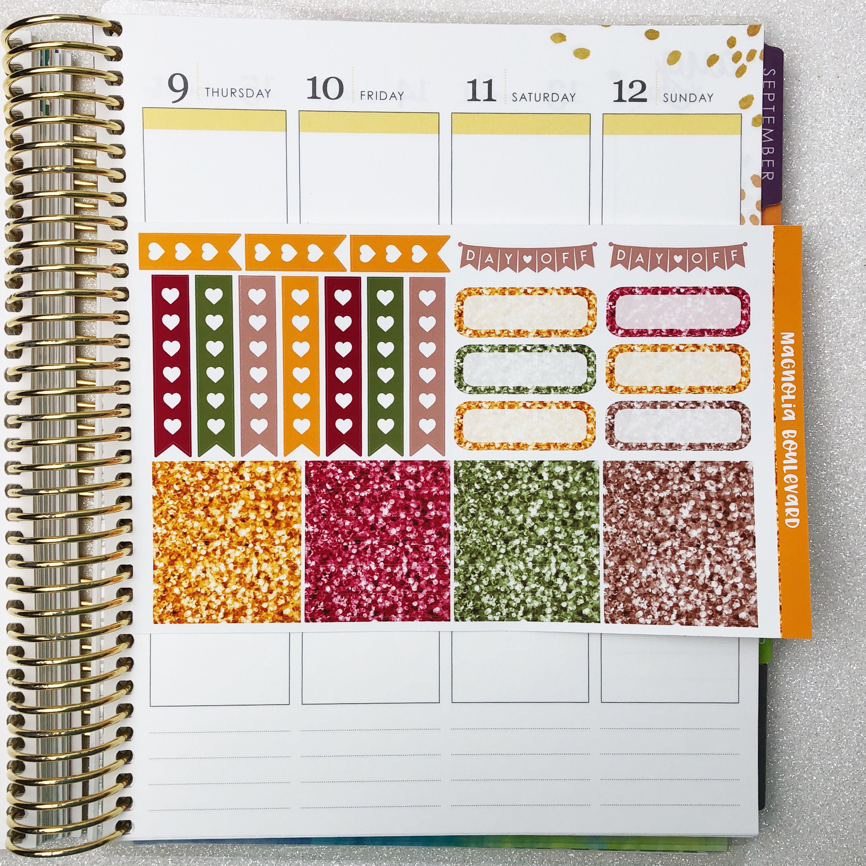 I Love Fall Weekly Planner Sticker Kit! Perfect for Your Erin Condren ...