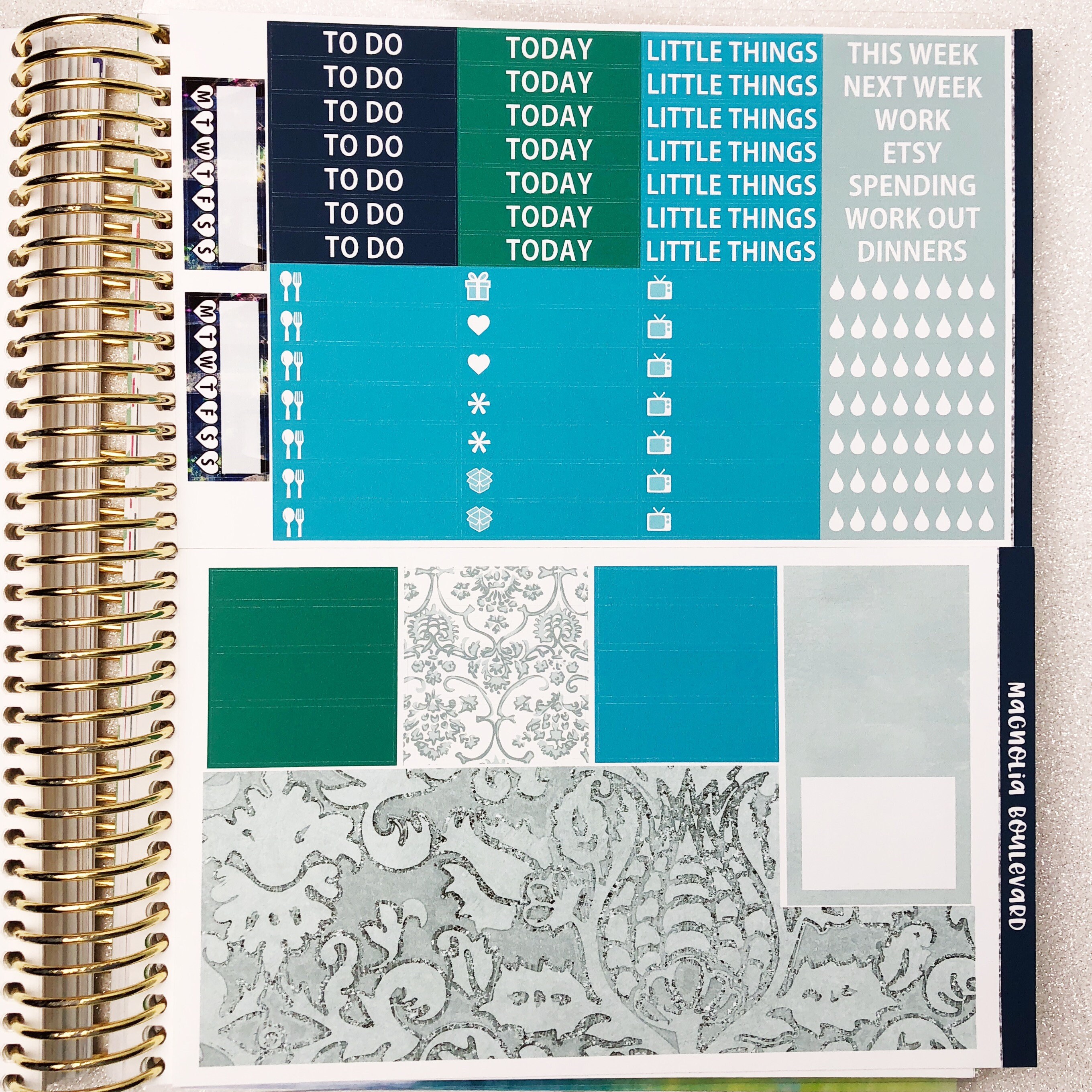 Haunted Weekly Planner Sticker Kit! Perfect for Your Erin Condren Life ...