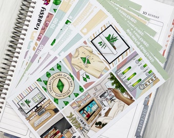 Sul Sul - Vertical Weekly Planner Sticker Kit