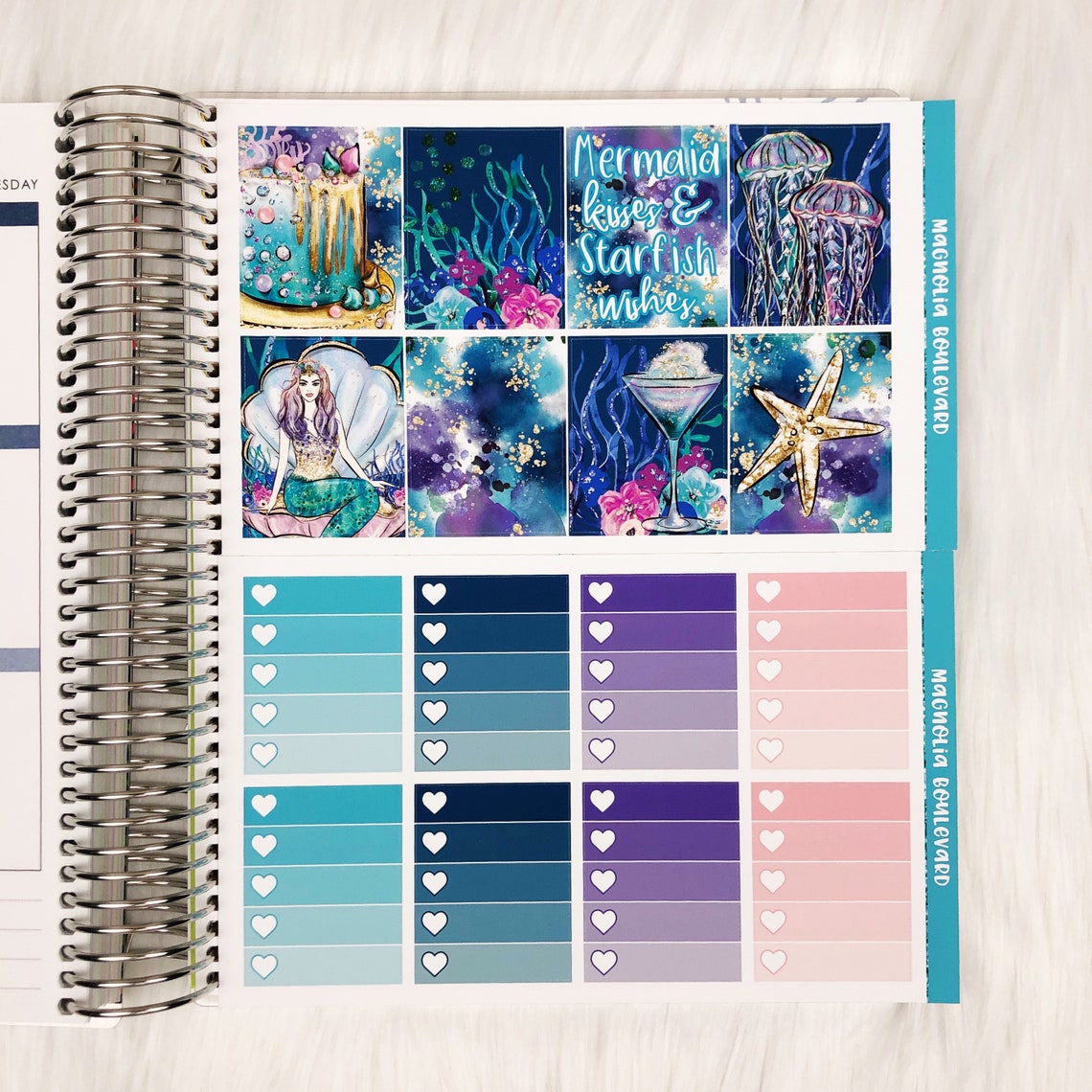 Mermaid Kisses Weekly Planner Sticker Kit! Perfect for Your Erin ...