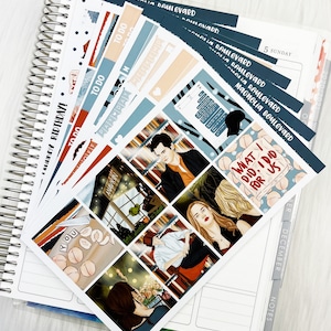 Stalker - Vertical Weekly Planner Sticker Kit