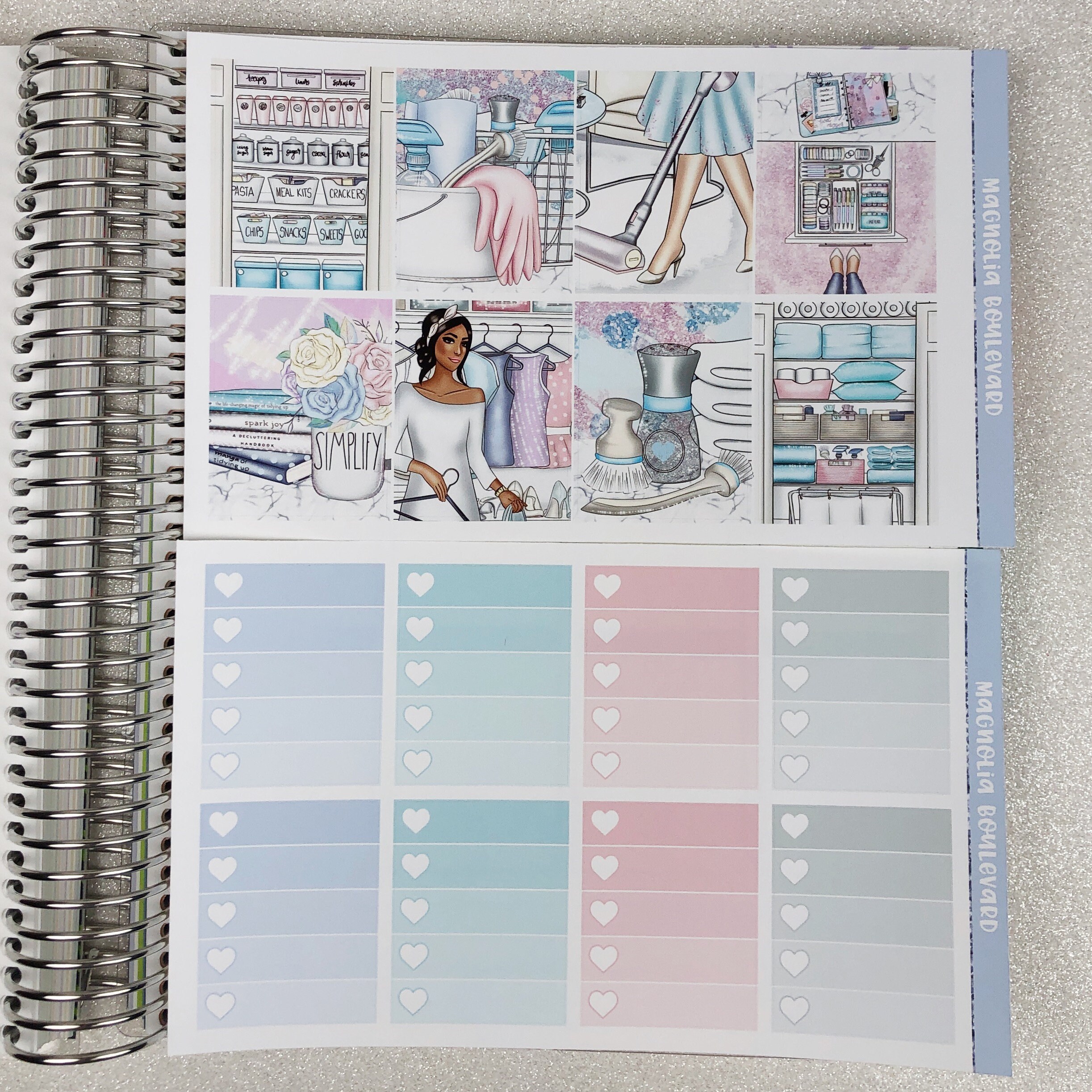 Joy Weekly Planner Sticker Kit Perfect for Your Erin Condren | Etsy